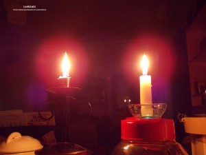 Candlelight!.TheSun(C)NjRout2.38am27thJan2016 147 Candles&PinkFans.
